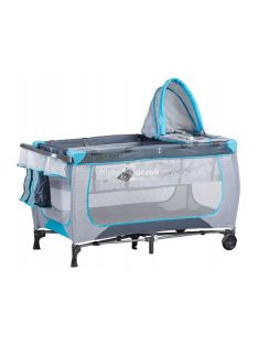   Utazóágy pelenkázó asztallal Ecotoys - utazóágy, pelenkázó asztal, Ecotoys, gyerek utazás, praktikus pelenkázás