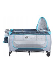   Utazóágy pelenkázó asztallal Ecotoys - utazóágy, pelenkázó asztal, Ecotoys, gyerek utazás, praktikus pelenkázás