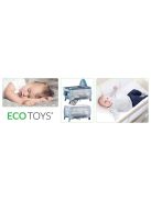 Utazóágy pelenkázó asztallal Ecotoys - utazóágy, pelenkázó asztal, Ecotoys, gyerek utazás, praktikus pelenkázás