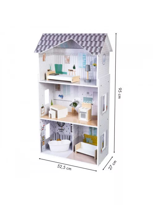 Fa baba ház bútorokkal Grace rezidencia ECOTOYS