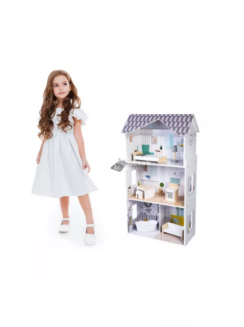 Fa baba ház bútorokkal Grace rezidencia ECOTOYS