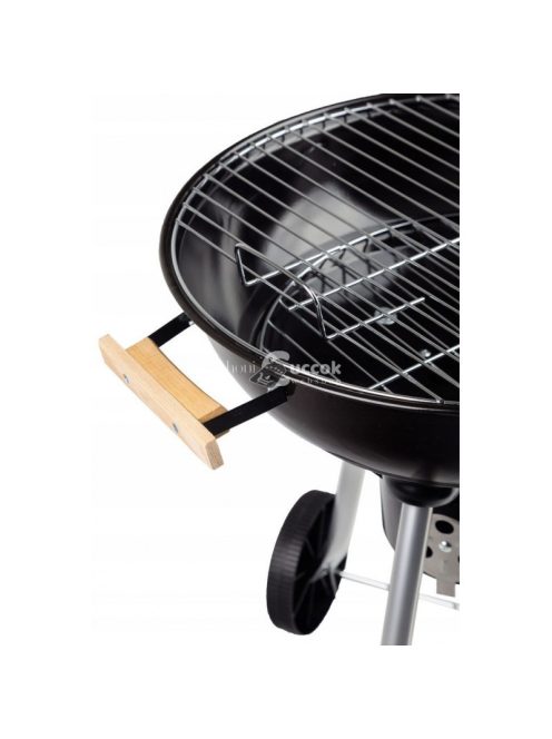 Kerti grill fedéllel és kerekekkel - BBQ sütő kerti partikhoz, grillezéshez, piknikezéshez.
