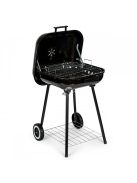 Kerti grill sütő hajtható fedéllel és kerekekkel
