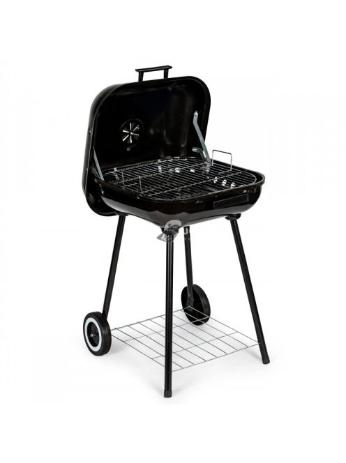 Kerti grill sütő hajtható fedéllel és kerekekkel