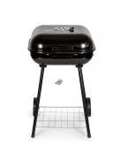 Kerti grill sütő hajtható fedéllel és kerekekkel