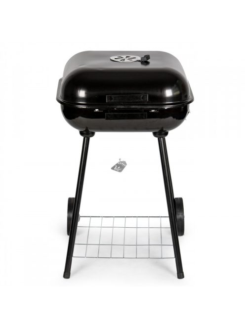 Kerti grill sütő hajtható fedéllel és kerekekkel