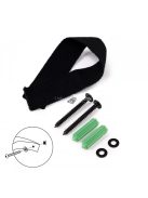 Fa könyvespolc fémes vázzal széles LOFT 3 polccal