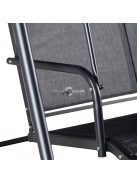 Kerti hinta 3 személyes, állítható tetővel, hintáztatóval