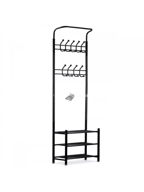 Ruhafogas + szekrény, polc, cipőtartó ModernHome