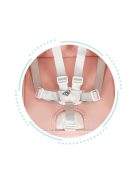 Három az egyben összecsukható gyermek etetőszék rózsaszín