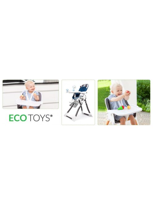 Rénszarvas összecsukható etetőszék ECOTOYS - gyerek etetőszék