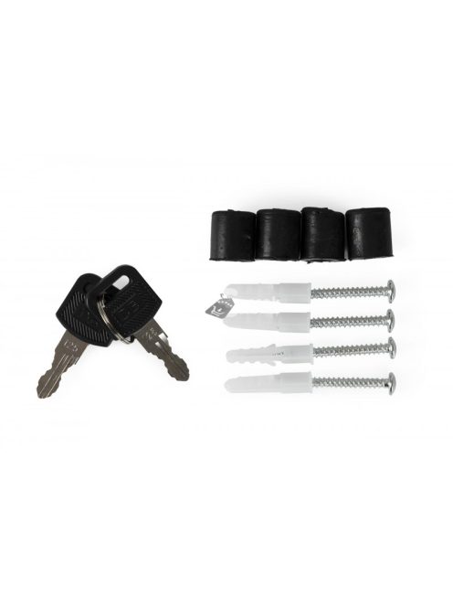 Sötétszürke cinkelt acél postaláda