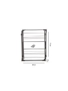 Függőleges szárító 15m ModernHome - praktikus, helytakarékos, könnyen összecsukható, modern design.