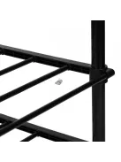 Univerzális ruhafogas kerekekkel, állítható magassággal, 2 rúddal