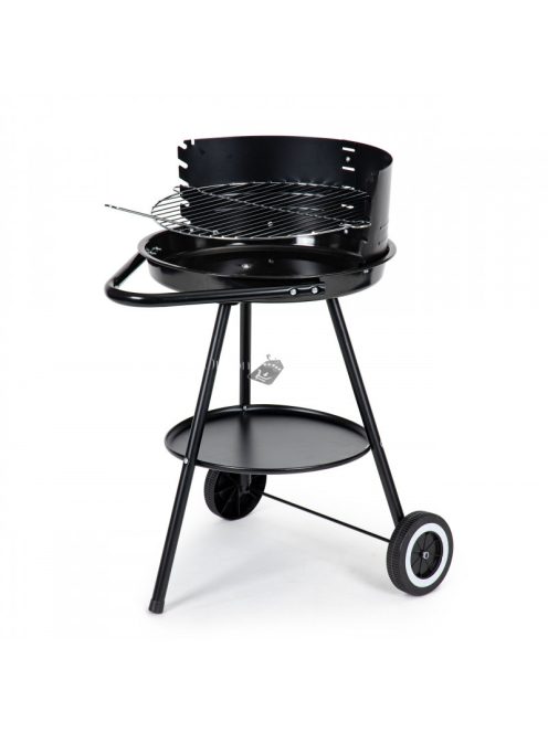 Kerek kerti grill állítható ráccsal - kerti sütő, grillező, grillrács, kerti party, tűzrakóhely