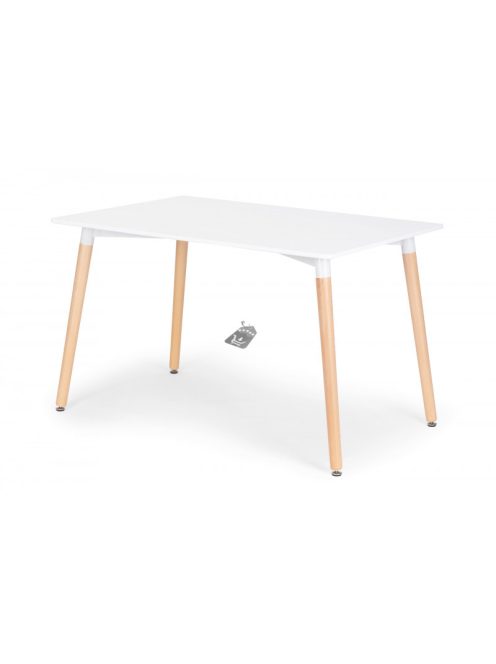 Korszerű étkezőasztal, konyha, nappali, 120x60 cm