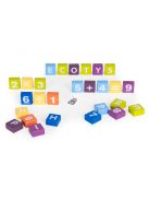 Színes faépítő kockák gyerekeknek 108db - Kreatív játék, oktatás, építészet, szórakozás, gyermekfejlesztés