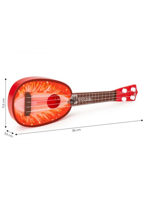 Gyermek Ukulele gitár négy húrral - Játékos hangszer kezdőknek