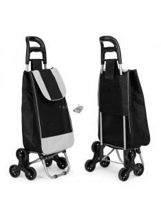   Bevásárlókocsi, 25 literes táska, 6 kerekes, fém vázzal, ModernHome