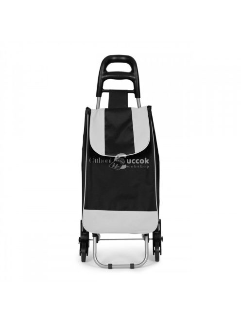 Bevásárlókocsi, 25 literes táska, 6 kerekes, fém vázzal, ModernHome