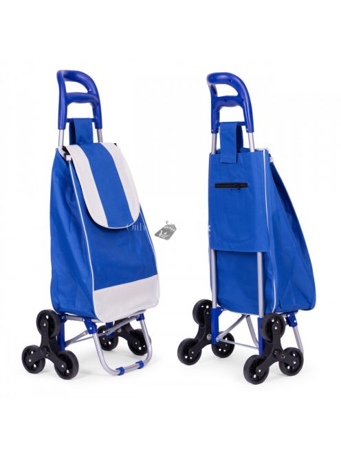 Bevásárlókocsi, 25 literes táska, 6 kerekes, fém vázzal, ModernHome