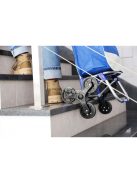 Bevásárlókocsi, 25 literes táska, 6 kerekes, fém vázzal, ModernHome