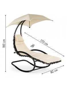   Kertibútor szett: karosszék, hintaszék, függőágy - Kertben, teraszon, erkélyen relaxálhatsz.