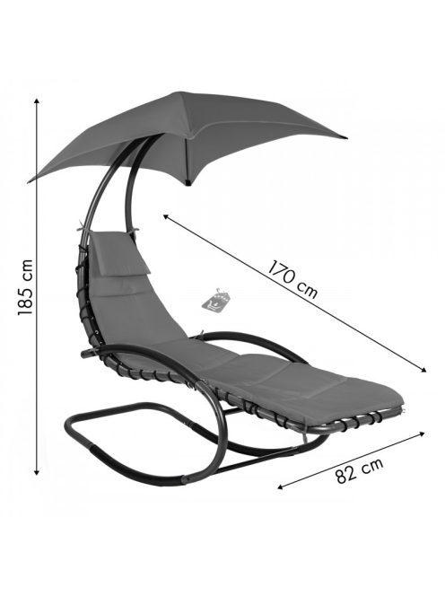 Kertibútor szett: karosszék, hintaszék, függőágy - Kertben, teraszon, erkélyen relaxálhatsz.