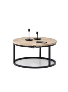 Indusztriális stílusú loft kávézó asztal 60 cm