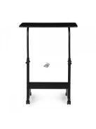 Kerekes laptop asztal kanapékarfa rögzítéssel