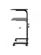 Kerekes laptop asztal kanapékarfa rögzítéssel