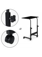 Kerekes laptop asztal kanapékarfa rögzítéssel