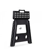 Összecsukható háromlábú, 1 lépcsős műanyag zsámoly, 39 cm