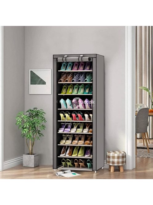 Ruhás és cipős szekrény polcokkal