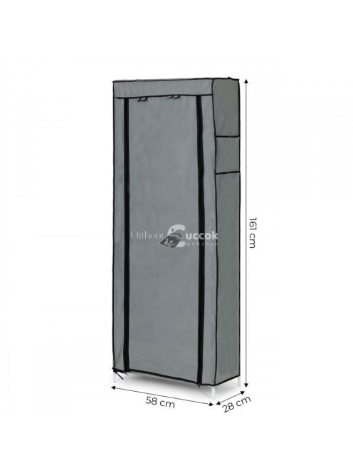 Ruhás és cipős szekrény polcokkal