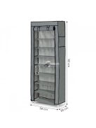 Ruhás és cipős szekrény polcokkal