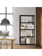 Fém tároló állvány garázs pince 5 polccal