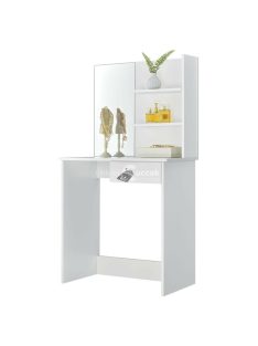   Korszerű öltözőasztal nagy tükörrel és polcokkal ModernHome