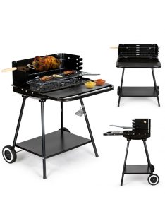   Kerti grill sütő nyársakkal - BBQ grillező kerti sütő - kerti sütögetés nyársakkal - kerti grillező sütő