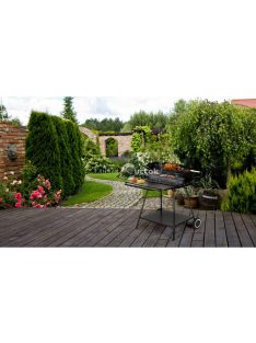   Kerti grill sütő nyársakkal - BBQ grillező kerti sütő - kerti sütögetés nyársakkal - kerti grillező sütő