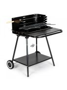 Kerti grill sütő nyársakkal - BBQ grillező kerti sütő - kerti sütögetés nyársakkal - kerti grillező sütő