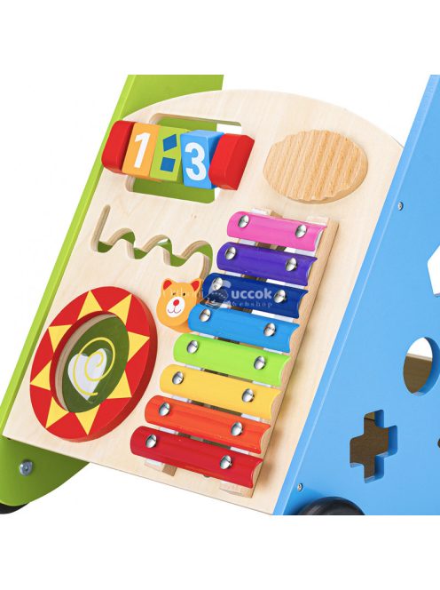 Fa tolókaros oktató kocsi