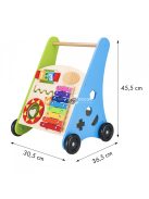 Fa tolókaros oktató kocsi