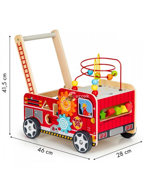 Okos fa tologató blokkokkal gyerekeknek - Tűzoltóság