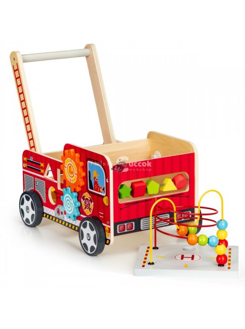 Okos fa tologató blokkokkal gyerekeknek - Tűzoltóság