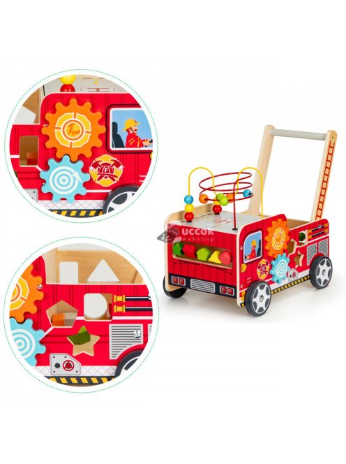 Okos fa tologató blokkokkal gyerekeknek - Tűzoltóság