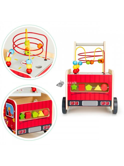 Okos fa tologató blokkokkal gyerekeknek - Tűzoltóság