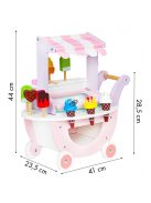 Fa kocsis fagyizó bolt gyerekeknek 12 darabbal