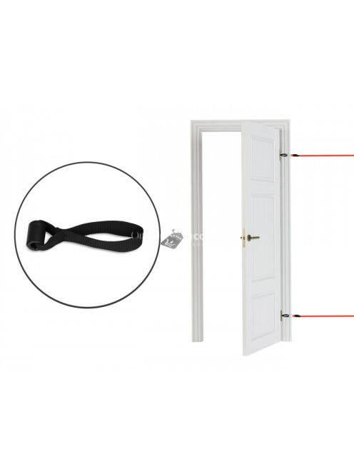 Fitness gumiszalagok készlete markolatokkal - 5 db