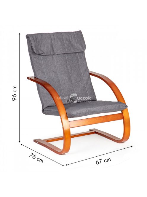 Finn hintaszék, napozóágy és pihenő a nappaliba - modern design, kényelmes ülés, skandináv stílusú bútor